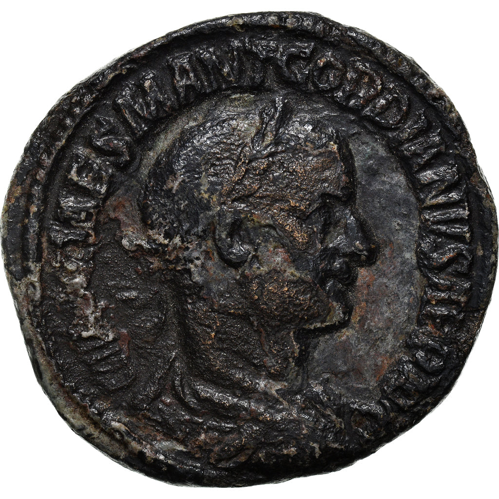 Coin, Gordian I, Sestertius, 238, Rome, EF(40-45), Bronze, RIC:12