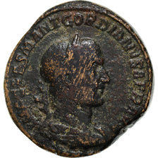 Moneta, Gordian II, Sestertius, 238, Rome, VF(20-25), Brązowy, RIC:8