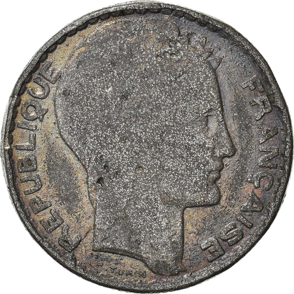 Munten, Frankrijk, Turin, 10 Francs, 1931, Paris, Contemporary forgery in tin
