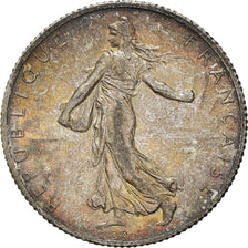 Coin, France, Semeuse, 2 Francs, 1914, Paris, AU(50-53), Silver, KM:845.1, Le