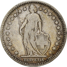 Coin, Switzerland, 2 Francs, 1879, Bern, VF(20-25), Silver, KM:21