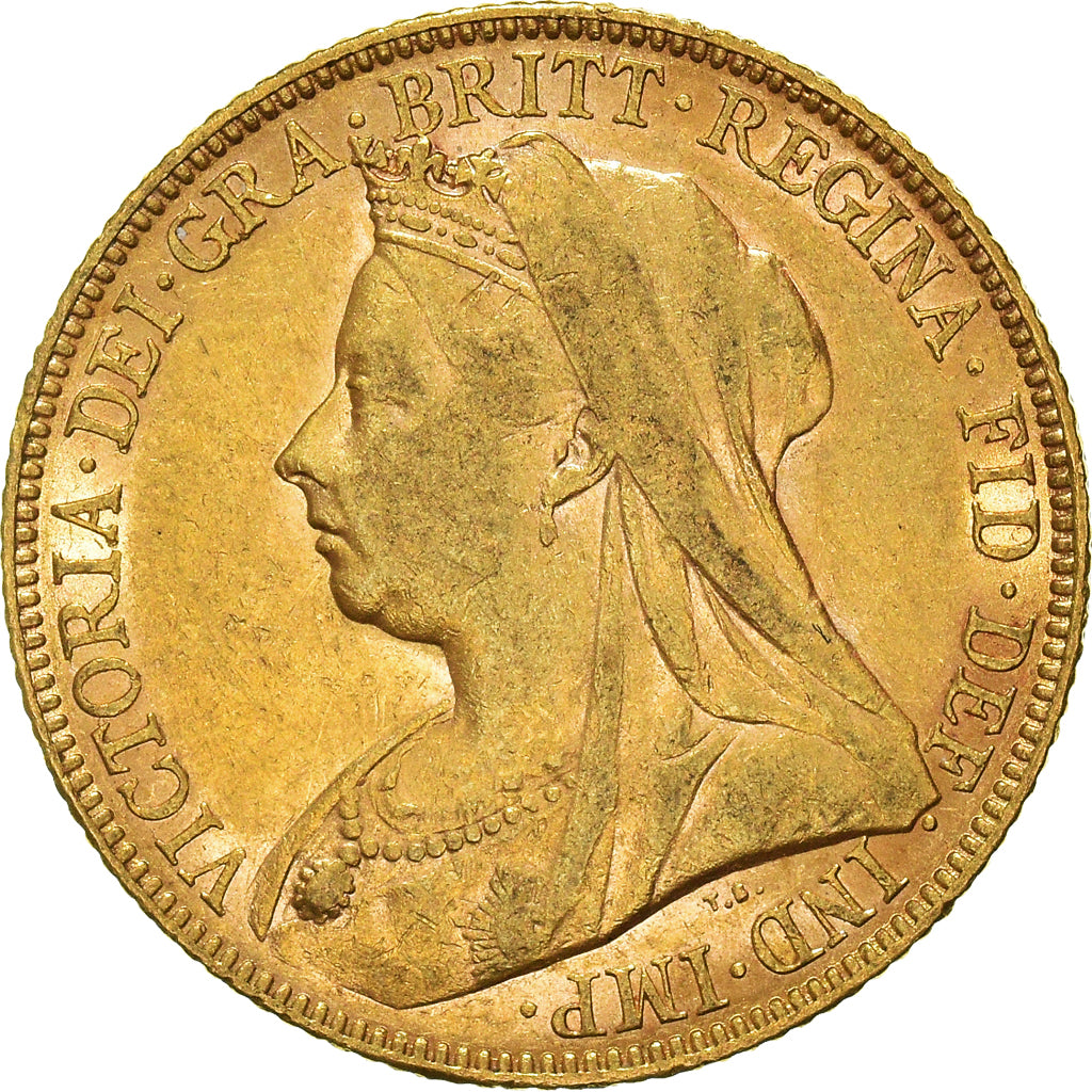 Moeda, Austrália, Victoria, Sovereign, 1898, Melbourne, AU(50-53), Dourado