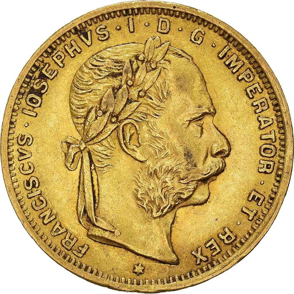 Monnaie, Autriche, Franz Joseph I, 8 Florins-20 Francs, 1888, Vienna, TTB+, Or