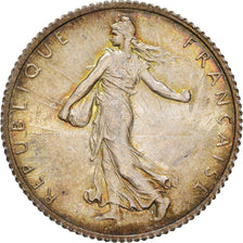 Coin, France, Semeuse, Franc, 1920, Paris, MS(63), Silver, KM:844.1, Le