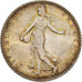 Coin, France, Semeuse, Franc, 1920, Paris, MS(63), Silver, KM:844.1, Le