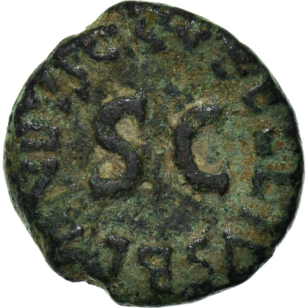 Coin, Augustus, Quadrans, 4 BC, Rome, EF(40-45), Copper, RIC:467