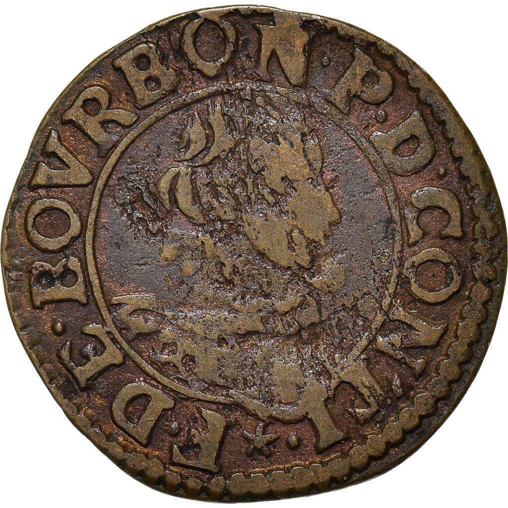 Moneta, Francja, CHÂTEAU-REGNAULT, François de Bourbon-Conti, Double Tournois