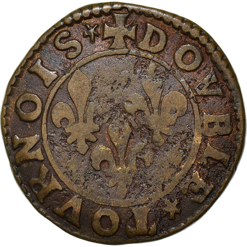 Moneta, Francja, CHÂTEAU-REGNAULT, François de Bourbon-Conti, Double Tournois