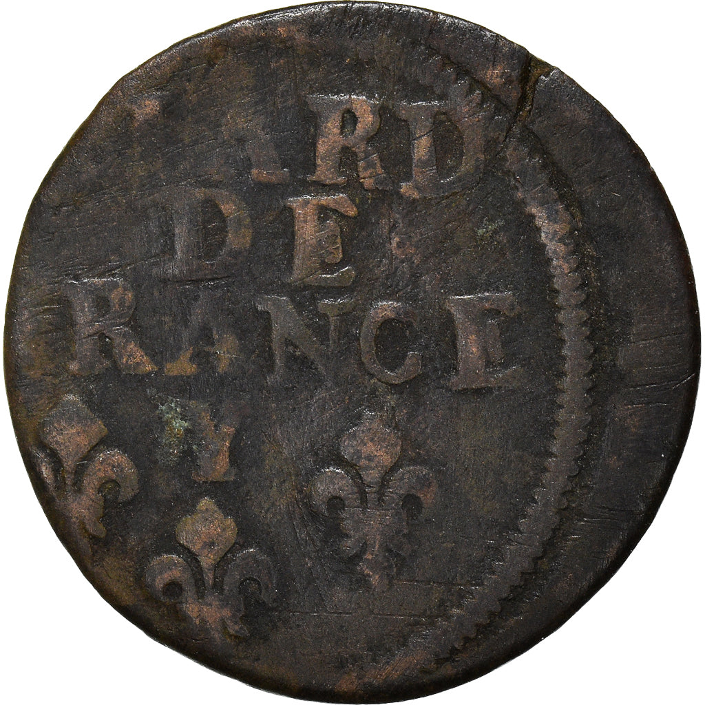 Munten, Frankrijk, Louis XIV, Liard de France au buste âgé, troisième type