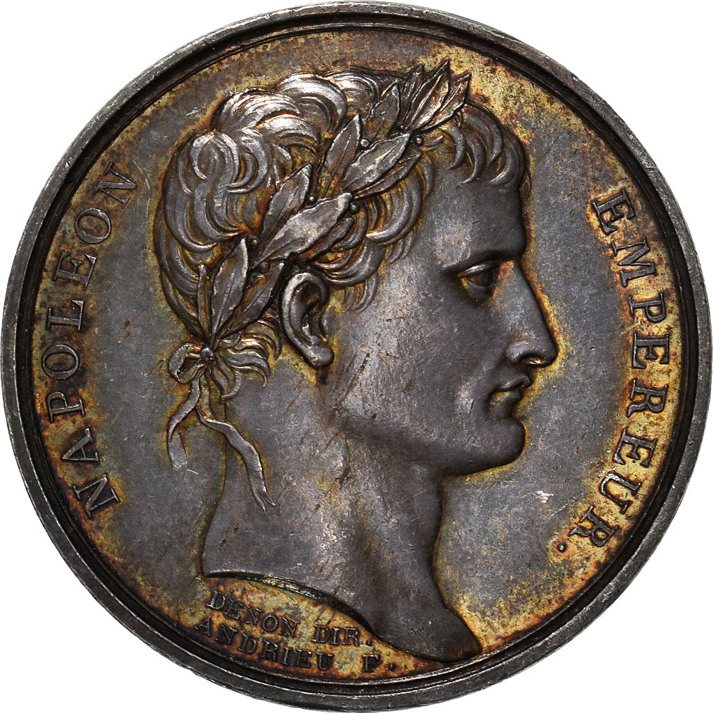 France, Médaille, Napoleon I, Le Sacre de Napoléon Bonaparte, An XIII (1804)