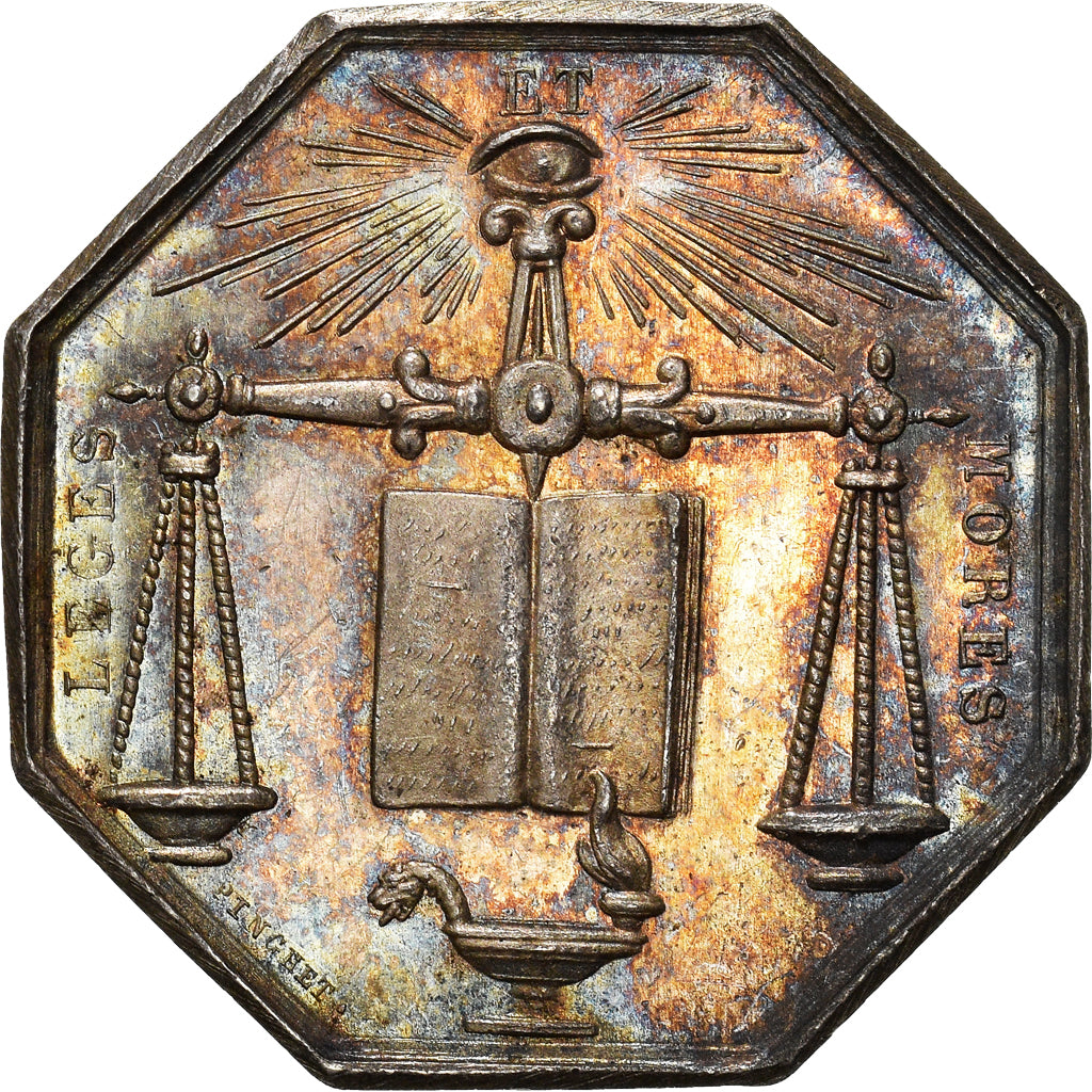France, Token, Notaires de l'Arrondissement de Nogent-sur-Seine, Pingret
