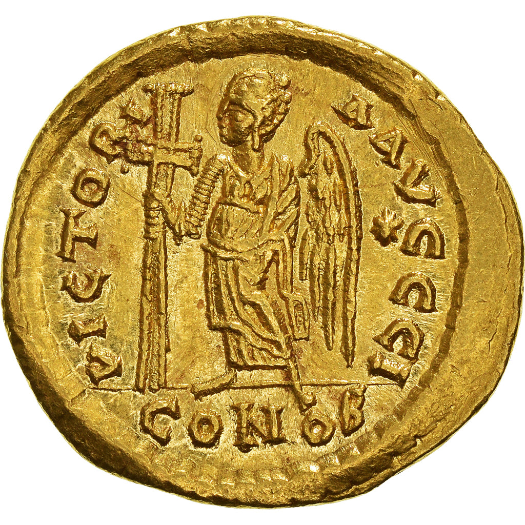 Münze, Anastasius I, Solidus, 492-507, Constantinople, VZ, Gold, Sear:4408