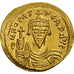 Coin, Phocas, Solidus, 607-609, Constantinople, AU(55-58), Gold, Sear:621