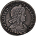 Coin, France, Louis XIV, 1/12 Écu à la mèche longue, 1/12 ECU, 10 Sols, 1653