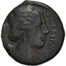 Monnaie, Sicile, Agathoklès, Hemilitron, 317-289 BC, Syracuse, TTB, Bronze