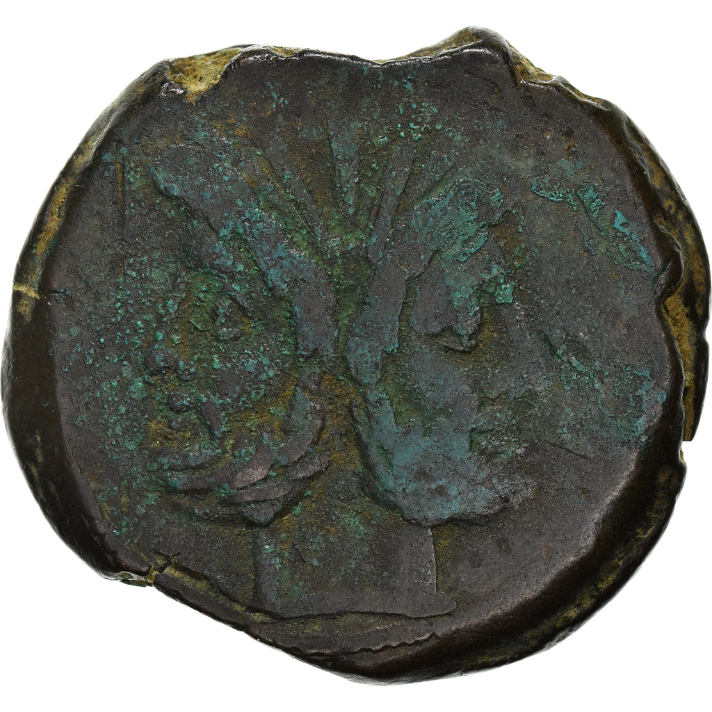 Munten, Anoniem, As, 189-180 BC, Rome, ZG+, Bronzen, Crawford:145/1