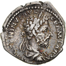 Münze, Marcus Aurelius, Denarius, 177, Rome, SS, Silber, RIC:377 var.