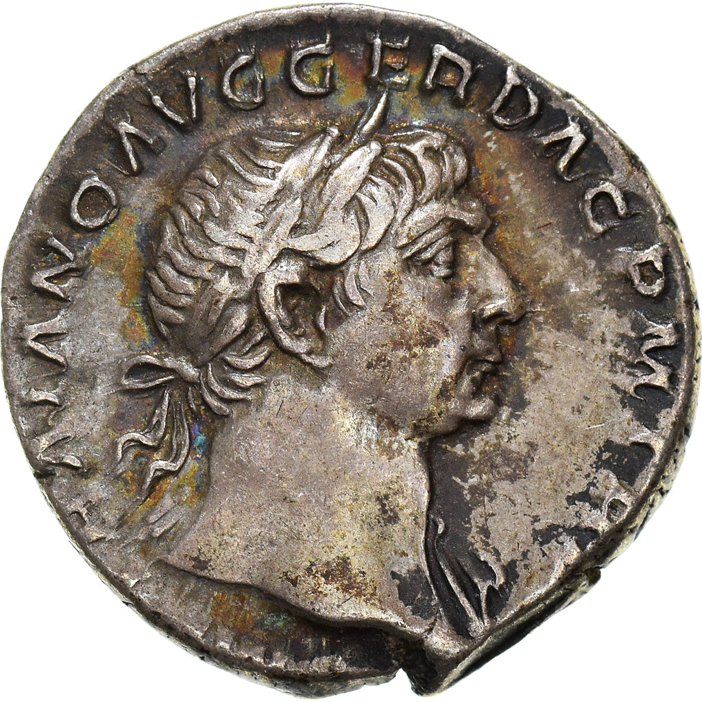 Moneta, Trajan, Denarius, 108, Rome, BB+, Argento, RIC:121