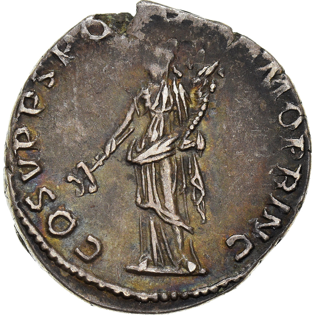 Moneta, Trajan, Denarius, 108, Rome, BB+, Argento, RIC:121