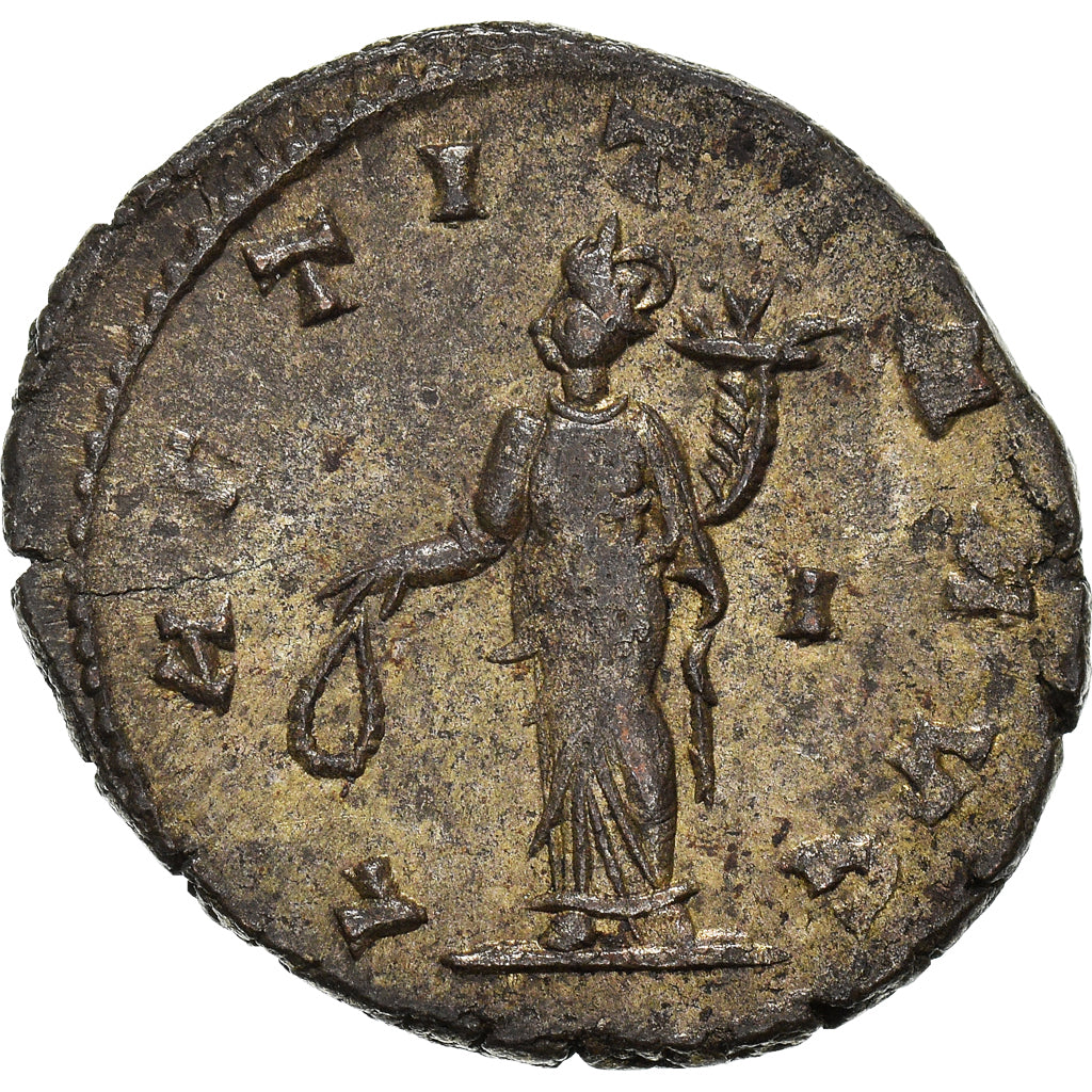 Moneta, Claudius II (Gothicus), Antoninianus, 269, Siscia, BB+, Biglione
