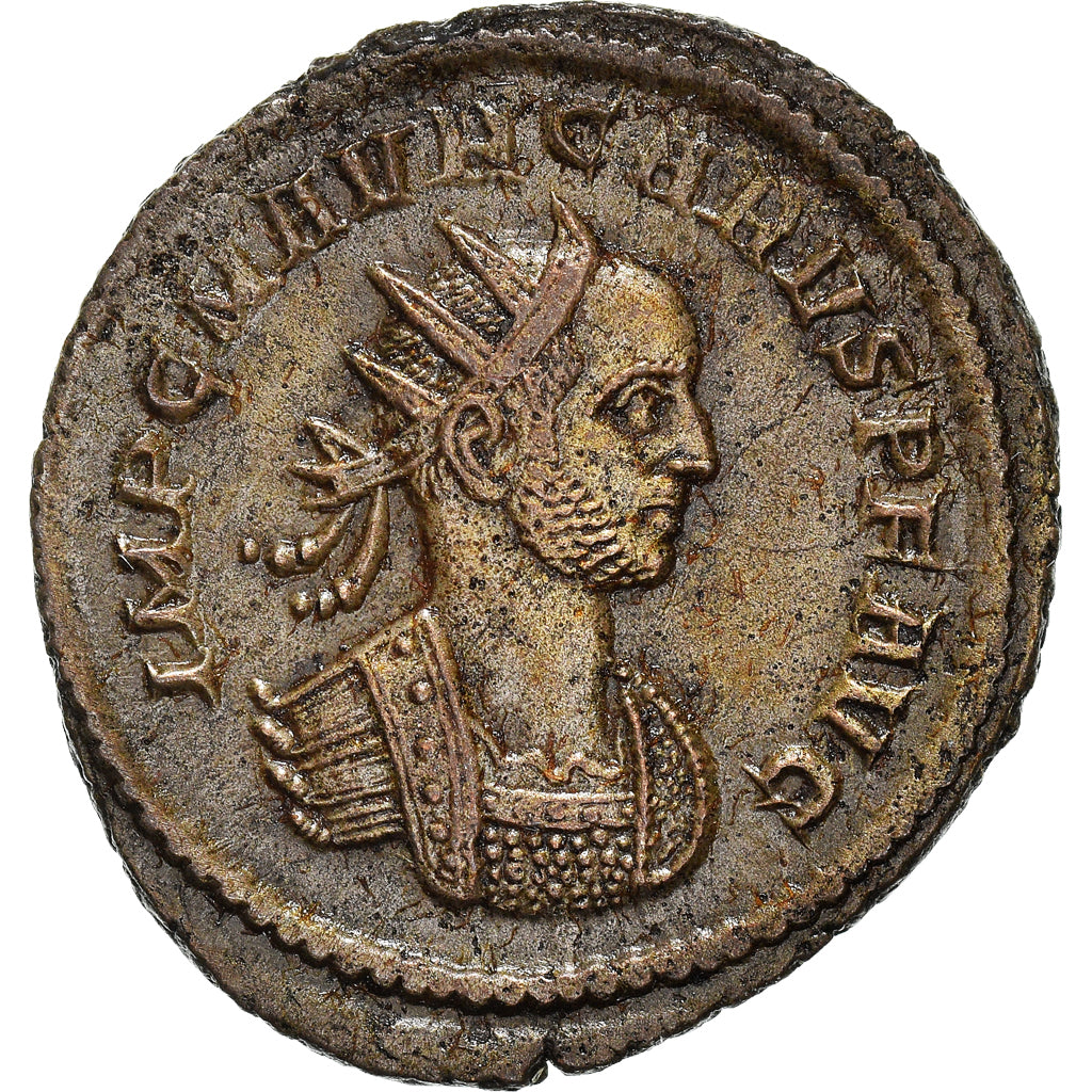 Coin, Carus, Aurelianus, 282, Rome, AU(50-53), Billon, RIC:42