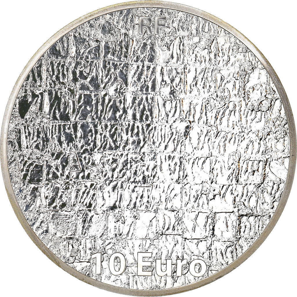 France, 10 Euro, 2012, Paris, Yves Klein, MS(65-70), Silver, KM:2087
