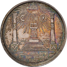 France, Token, Franc-Maçonnerie, Le Havre, Coquardon, MS(63), Silver