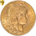 Moneta, Francia, Marianne, 20 Francs, 1907, Paris, PCGS, MS66, FDC, Oro, KM:857