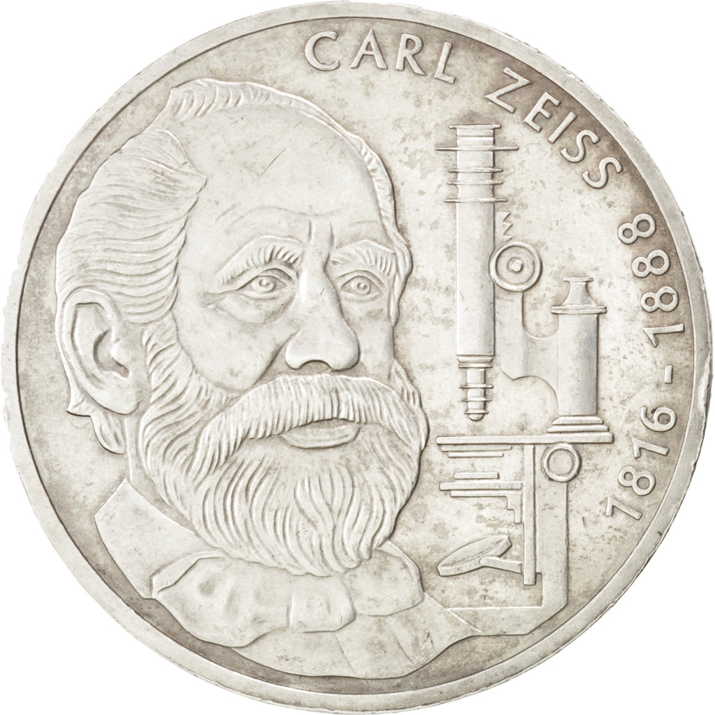 GERMANY - FEDERAL REPUBLIC, 10 Mark, 1988, Stuttgart, KM #169, AU(50-53),...