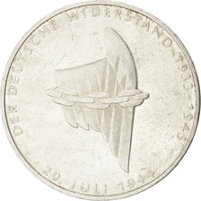 GERMANY - FEDERAL REPUBLIC, 10 Mark, 1994, Berlin, KM #182, AU(50-53), Silver,..