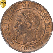 Coin, France, Napoleon III, 10 Centimes, 1853, Paris, PCGS, MS64+RB, MS(64)