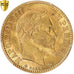 Moneda, Francia, Napoleon III, 10 Francs, 1863, Paris, PCGS, MS62, EBC+, Oro