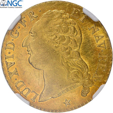 Monnaie, France, Louis XVI, Louis d'or à la tête nue, Louis d'Or, 1789, Lille