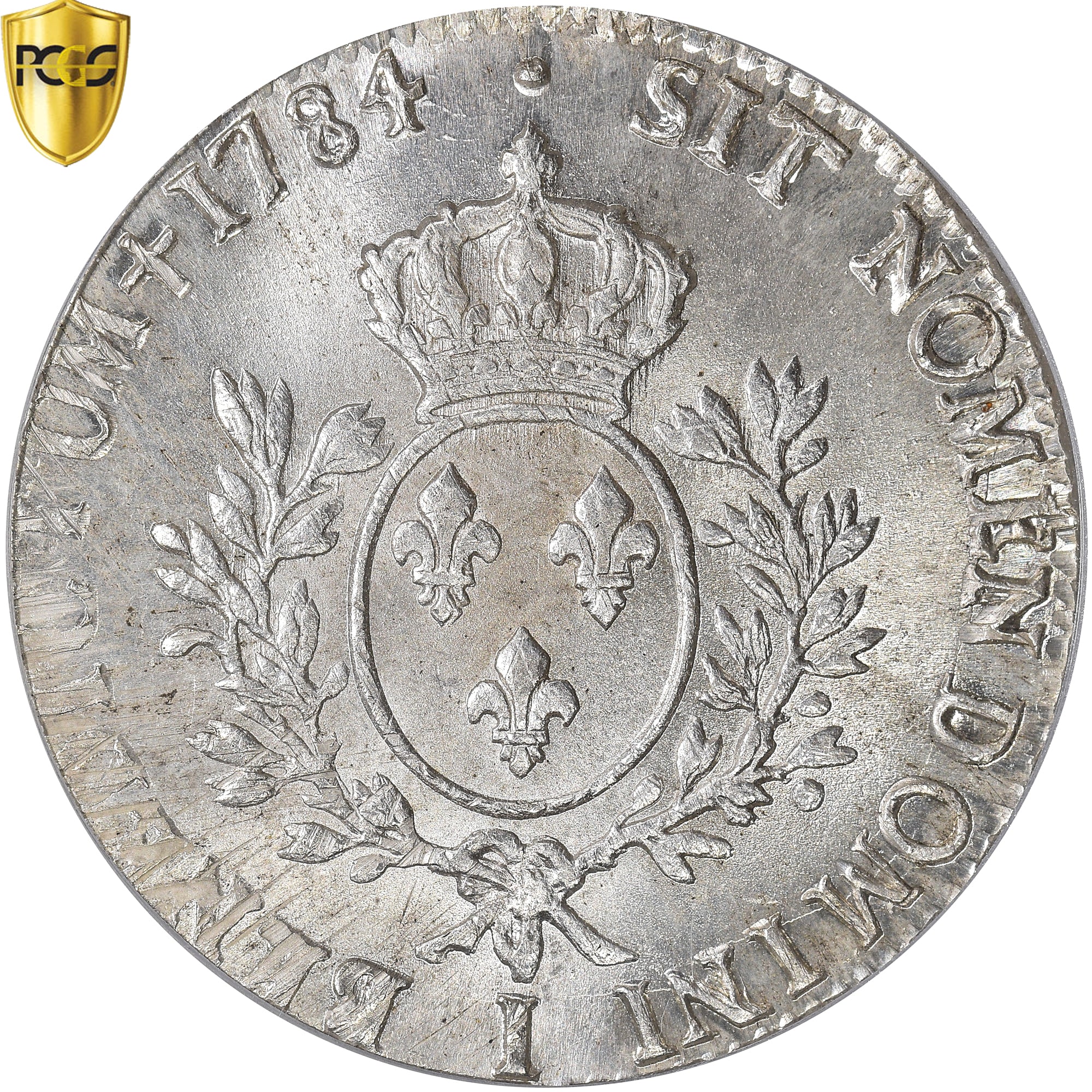 Coin, France, Louis XVI, Écu aux branches d'olivier, Ecu, 1784, Limoges, TOP