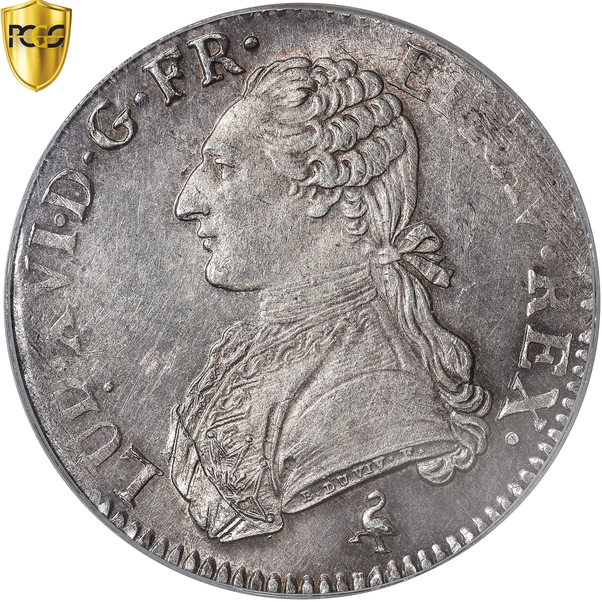 Coin, France, Louis XVI, Écu aux branches d'olivier, Ecu, 1789, Paris, PCGS