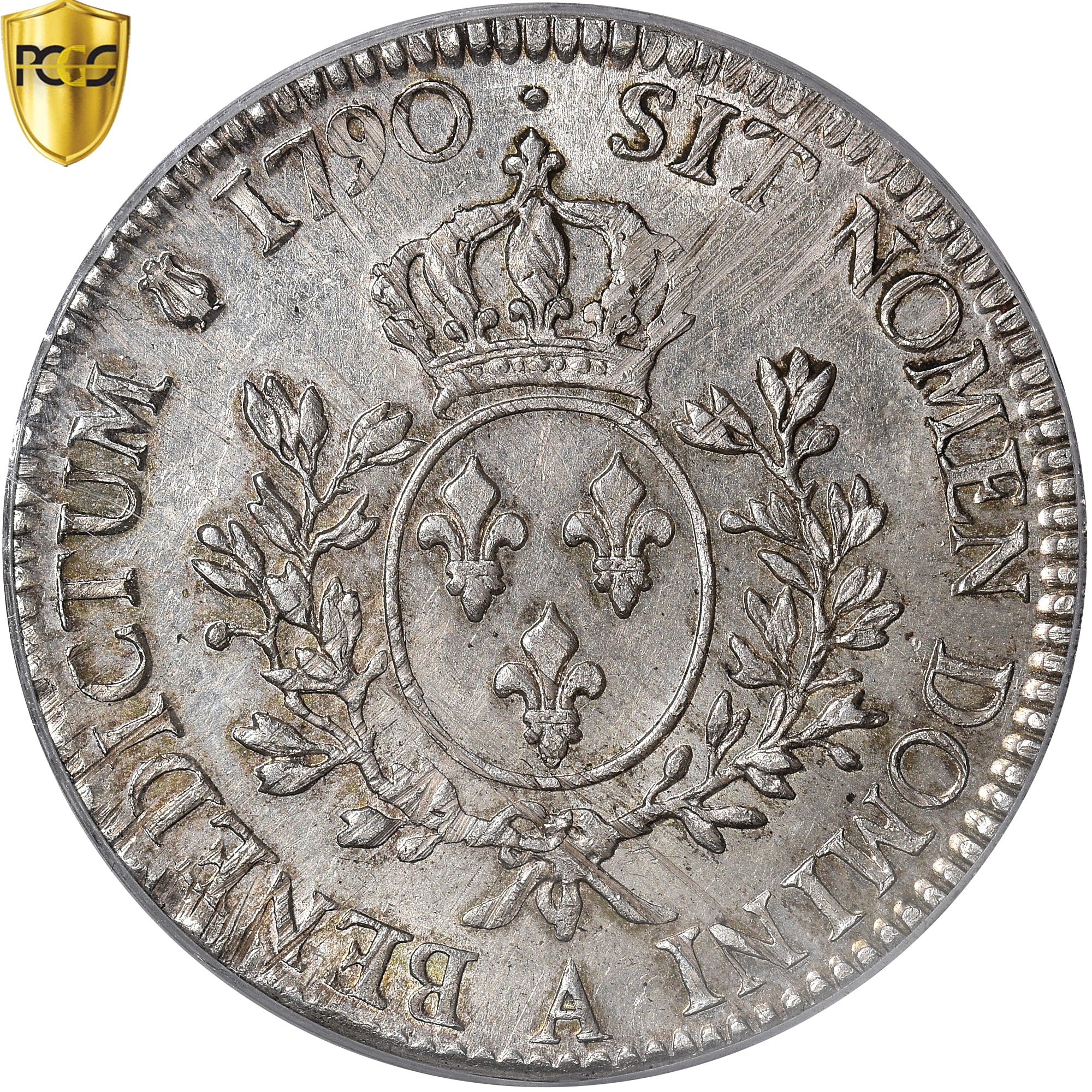 Monnaie, France, Louis XVI, Écu aux branches d'olivier, Ecu, 1790, Paris, TOP