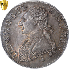 Coin, France, Louis XVI, 1/2 Ecu, 1791, Paris, TOP POP, PCGS, MS64, MS(64)