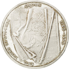 GERMANY - FEDERAL REPUBLIC, 10 Mark, 1990, Hambourg, KM #176, AU(55-58),...