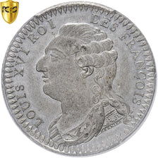 Monnaie, France, Louis XVI, Bernier, Essai de 30 sols, 1791, Refrappe, PCGS