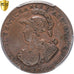 Moneda, Francia, 2 Sols 6 Deniers, 6 blancs de Montagny, 1791, PCGS, AU50, MBC+