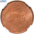 Münze, Äthiopien, Menelik II, 1/32 Birr, 1889, Paris, NGC, MS64RB, UNZ+