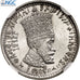 Moneta, Etiopia, Haile Selassie I, 10 Matonas, 1931, NGC, MS64, SPL+, Nichel