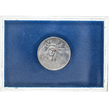 Moneta, Francia, Statue de la Liberté, 100 Francs, 1986, BU, FDC, Argento, Le