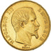 Moneta, Francia, Napoleon III, 50 Francs, 1856, Paris, BB+, Oro, KM:785.1, Le