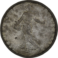 Coin, France, Semeuse, 5 Francs, 1961, Paris, Contemporary forgery in tin
