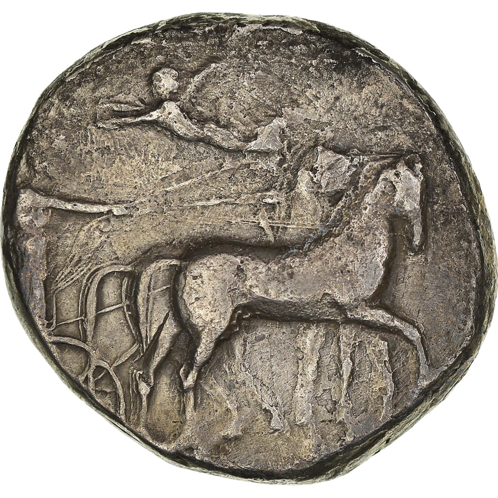 Monnaie, Sicile, Tétradrachme, c. 425-420 BC, Syracuse, TB+, Argent, SNG