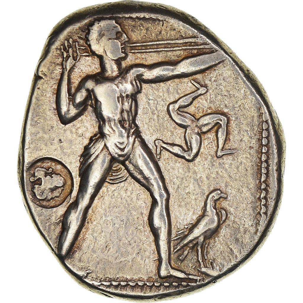 Moeda, Panfília, Stater, Aspendos, EF(40-45), Prata, SNG-vonAulock:4519