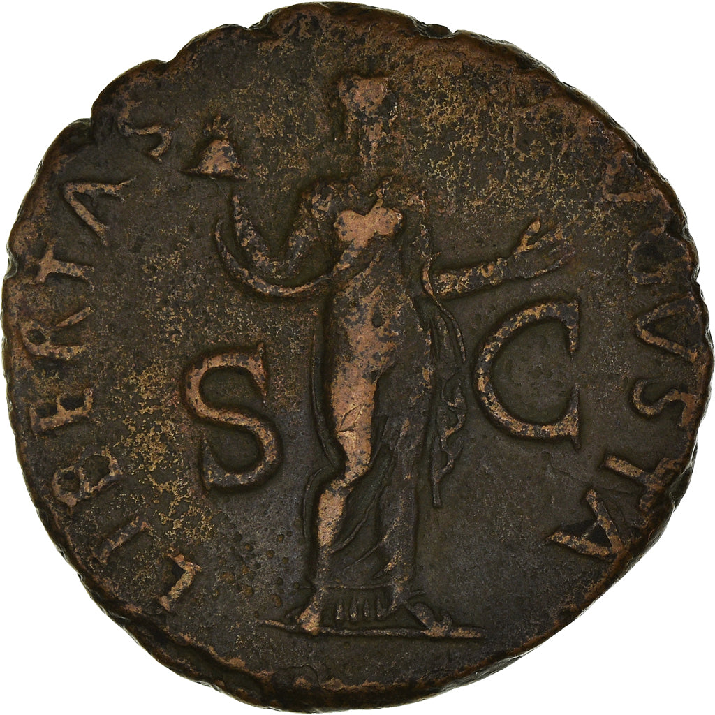 Coin, Claudius, As, 50-54, Rome, VF(30-35), Copper, RIC:113