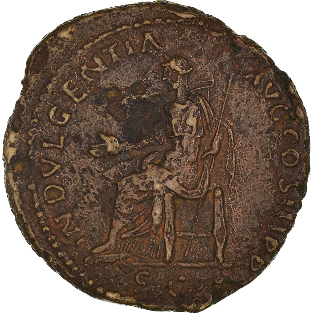 Coin, Hadrian, As, 130, Rome, VF(30-35), Copper, RIC:725