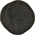 Moneta, Marcus Aurelius, Sesterzio, 142, Rome, MB+, Bronzo, RIC:1234a